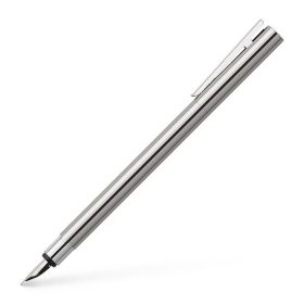   Faber-Castell Neo Slim rozsdamentes acél töltőtoll - Fényes