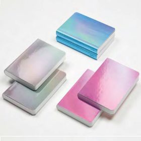 Nuuna Pearl holografikus borítású pontozott füzetek A6