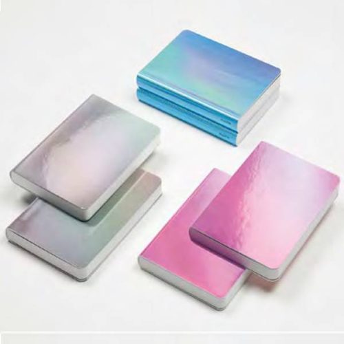 Nuuna Pearl holografikus borítású pontozott füzetek A6