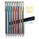 Pentel Hybrid Dual Metallic kétszínű, csillámos zselés toll