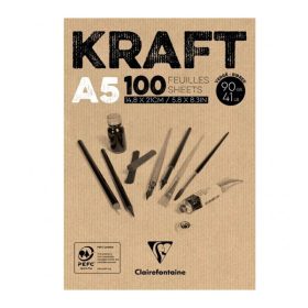 Clairefontaine Kraft papír tömb több méretben