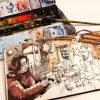 Hahnemühle Akademie Aquarell vázlatfüzet, több méretben