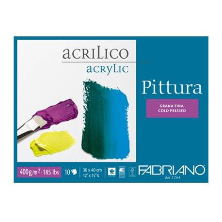 Fabriano Pittura festőtömb akrilfestéshez, több méretben