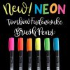 Tombow Fudenosuke ecsetfilcek neon színekben