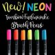 Tombow Fudenosuke ecsetfilcek neon színekben
