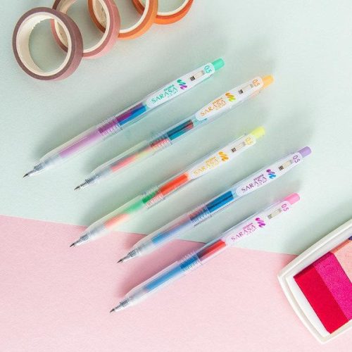 Zebra Sarasa Marble színes zselés tollak, több színben