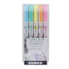 Zebra Mildliner kétvégű szövegkiemelő, 5 db-os készletek több színben