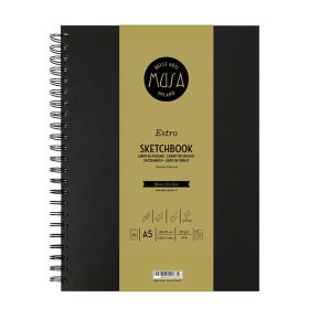MUSA Estro vázlatfüzet, 150 g, spirálos, több méretben