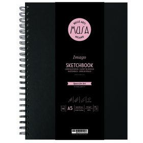 MUSA Imago vázlatfüzet, 105 g, spirálos, több méretben