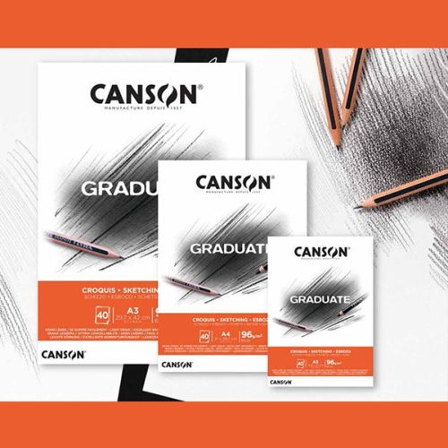 Canson Graduate vázlattömb, több méretben