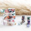 BGM Washi Tape eltávolítható ragasztószalag, holo/arany fóliázott