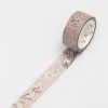 BGM Washi Tape eltávolítható ragasztószalag, holo/arany fóliázott
