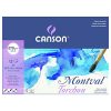 Canson Montval akvarell papír tömb, 270g, 12 lap, torchon