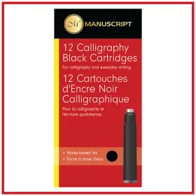 Manuscript tintapatronok, 12 db-os készlet - több színben