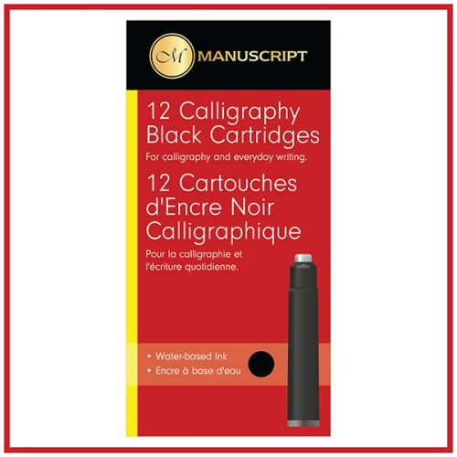 Manuscript tintapatronok, 12 db-os készlet - több színben