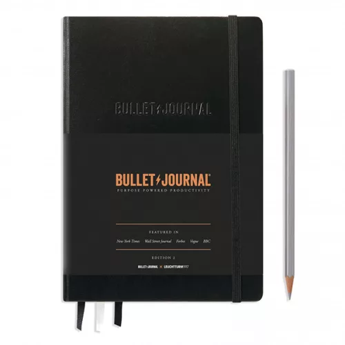 Leuchtturm Bullet Journal 2. edition - A5, pontozott, 120 g