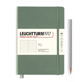 Leuchtturm puha borítós pontozott füzet, A5