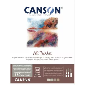 Canson Mi-Teintes pasztelltömb - szürke árnyalatok