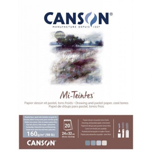 Canson Mi-Teintes pasztelltömb - hideg árnyalatok
