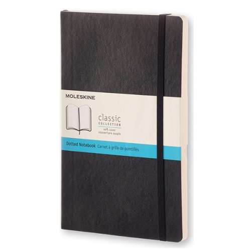 Moleskine Klasszikus Notebook, pontozott - puha borító, 13 x 21 cm