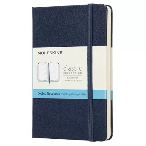 Moleskine Pocket Notebook, pontozott - kemény borító, 9 x 14 cm
