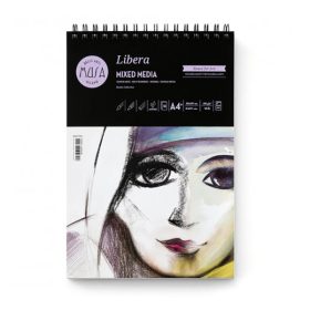   MUSA Libera mixed media vázlattömb - 250 g, több méretben