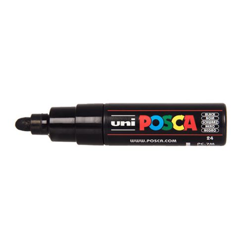 Uni Posca dekormarkerek - 4,5 - 5,5 mm hegyvastagság (PC-7M)
