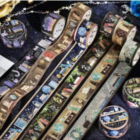   BGM Washi Tape eltávolítható ragasztószalag, 20 mm x 5 m - Boszorkányság