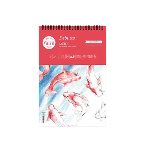 Musa Debutto vázlattömb - több méretben