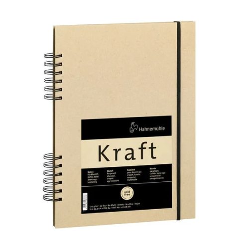 Hahnemühle Kraftpapír sketchbook