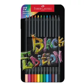   Faber-Castell Black Edition színes ceruza készlet - fémdobozos