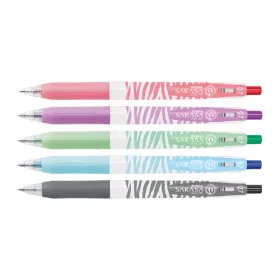   Zebra Sarasa Clip zseléstoll - 0.7 Zebra Pastel Stripes - több színben