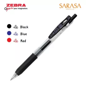 Zebra Sarasa Clip zselés tollak, 1.0 - többféle színben