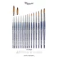 TINTORETTO 450 bronz szintetikus ecset, kerek
