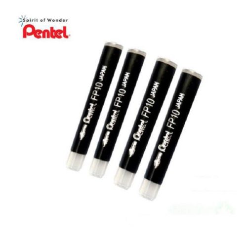 Pentel fekete ecsetfilc töltet, 4 db