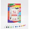 GRAPH'IT GO kétvégű akrilfilc készlet - 12 db-os, alapszínek