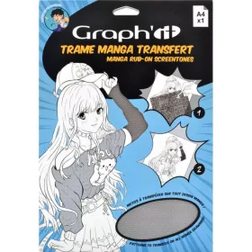 GRAPH'IT Manga Screentones transzferpapír - Gyapjú
