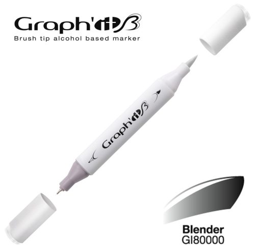 GRAPH'IT Brush kétvégű alkoholos marker - 0000 - Blender (keverő)