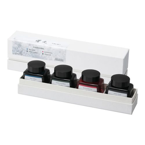 Pilot Iroshizuku töltőtoll tinta, limitált kiadás - 4x30 ml, Sho-Ko (Hajnal)