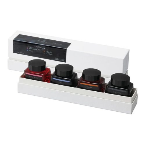 Pilot Iroshizuku töltőtoll tinta, limitált kiadás - 4x30 ml, Yu-Gura (Szürkület)