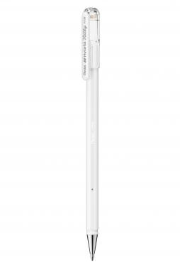 Pentel Hybrid Milky pasztell színű zselés tollak, Fehér