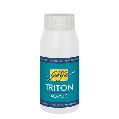 KREUL Solo Goya Triton akrilfesték, 750 ml - Fehér