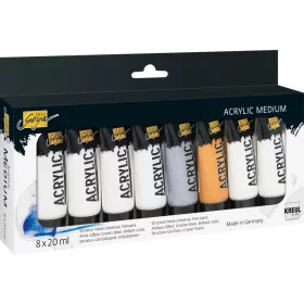 KREUL Solo Goya akril médium, 20 ml - 8 db