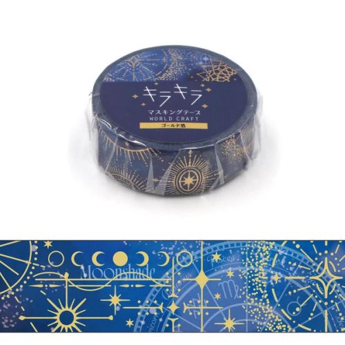 World Craft Washi Tape, 15 mm x 5 m, Astrology