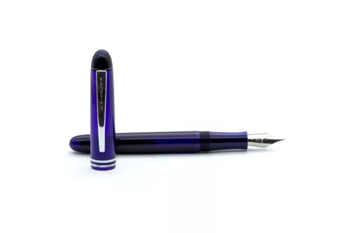 Kanwrite Desire töltőtoll,  Crystal Royal Blue - hajlékony F tollhegy