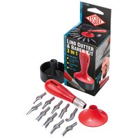 Softcut, linómetszés kellékek