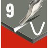Essdee linómetsző készlet, 10 darabos