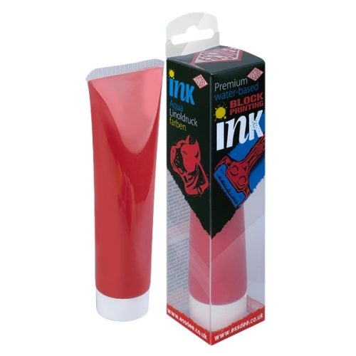 Essdee Premium Quality nyomdafesték - 100 ml, Brilliant Red