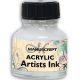 Manuscript Acrylic Artist Ink akriltinta, 30 ml, Fehér