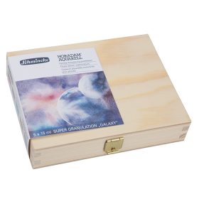   Schmincke Super Granulating akvarellfesték, fa dobozos - Galaxis